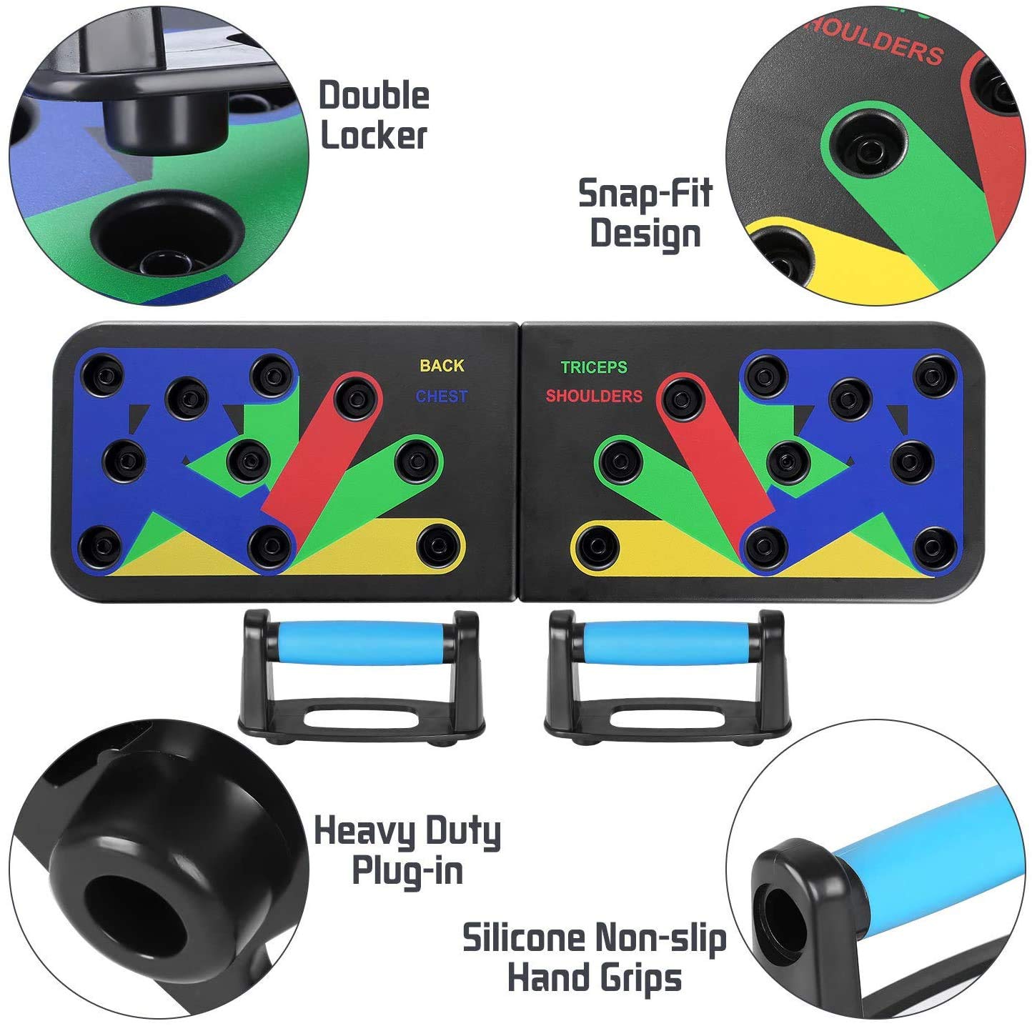 Leosportz Push Up Board Rack