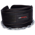 Leosportz Gym Belt with Chain - Heavy Weight Lifitng Belt
