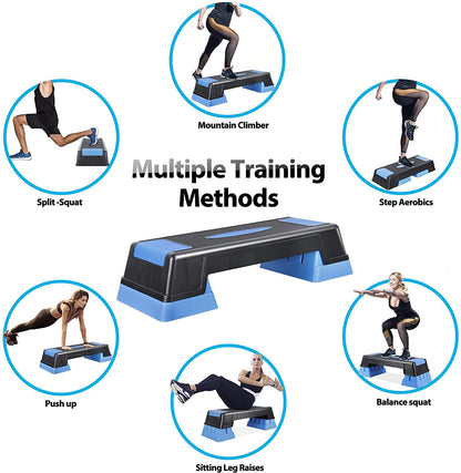 Leosportz Stepper Aerobic Step Platform