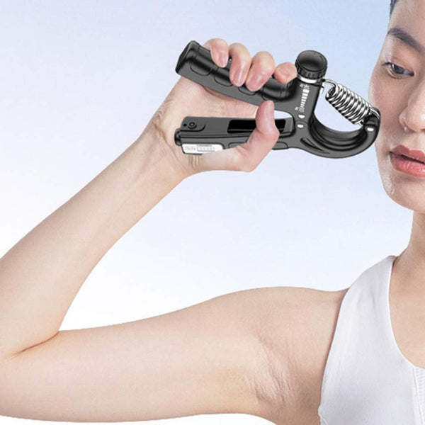 Leosportz Hand Gripper Forearm Exercise Equipment with Counter
