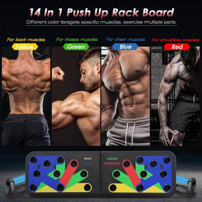 Leosportz Push Up Board Rack