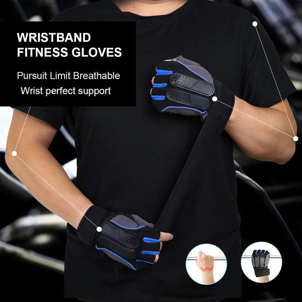 Leosportz Weight Lifting Gloves,Workout Gloves Gym Gloves
