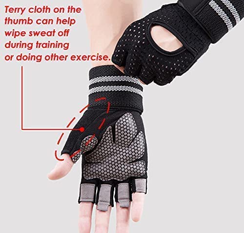 Leosportz Gym Gloves for Men Workout