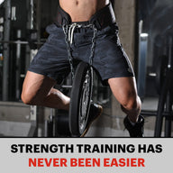 Leosportz Gym Belt with Chain - Heavy Weight Lifitng Belt