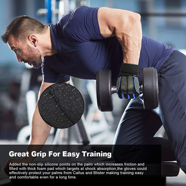 Leosportz Weight Lifting Gloves,Workout Gloves Gym Gloves