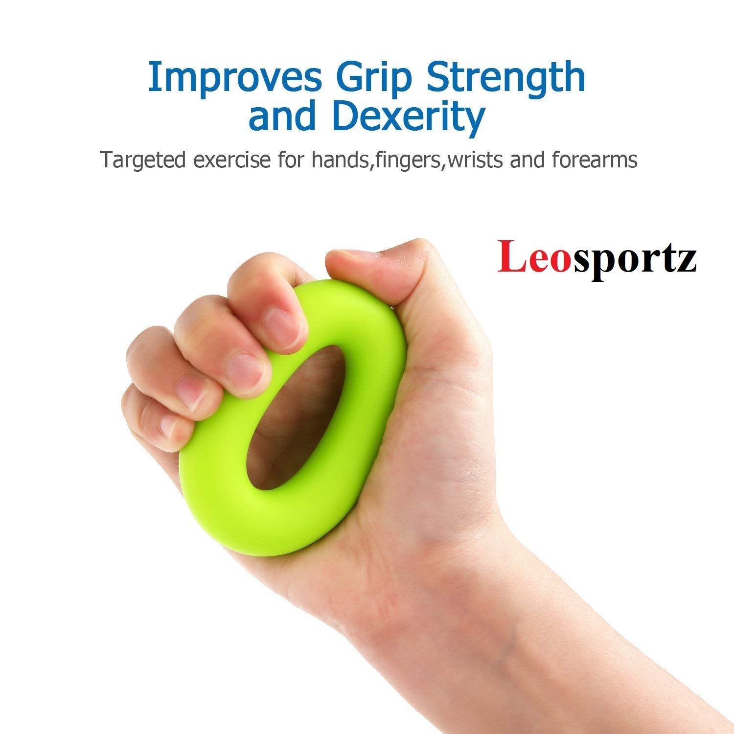 Pack Hand Grip Strengthener Rings – Leosportz