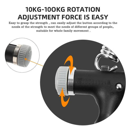 Leosportz Hand Grip strengthener - New Improved Desgine 10-100 kg