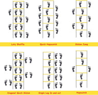 LeosportzSports Super Speed Agility Ladder