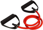 Leosportz Natural Rubber Resistance Tube with Foam Handles