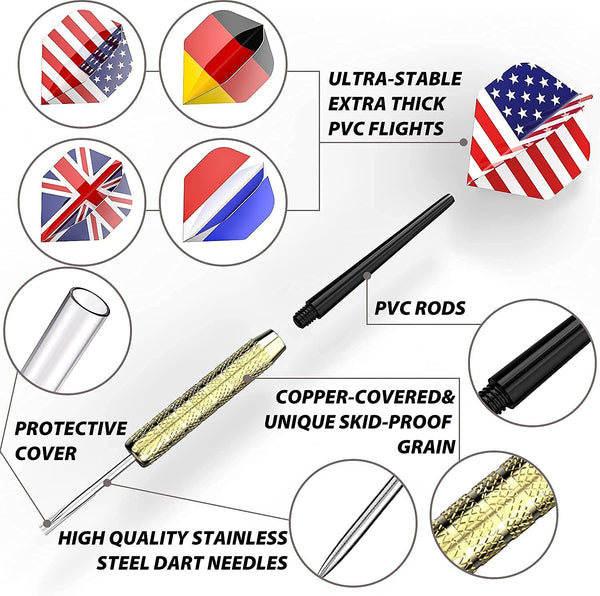 Leosportz Darts for Adult - Professional Darts