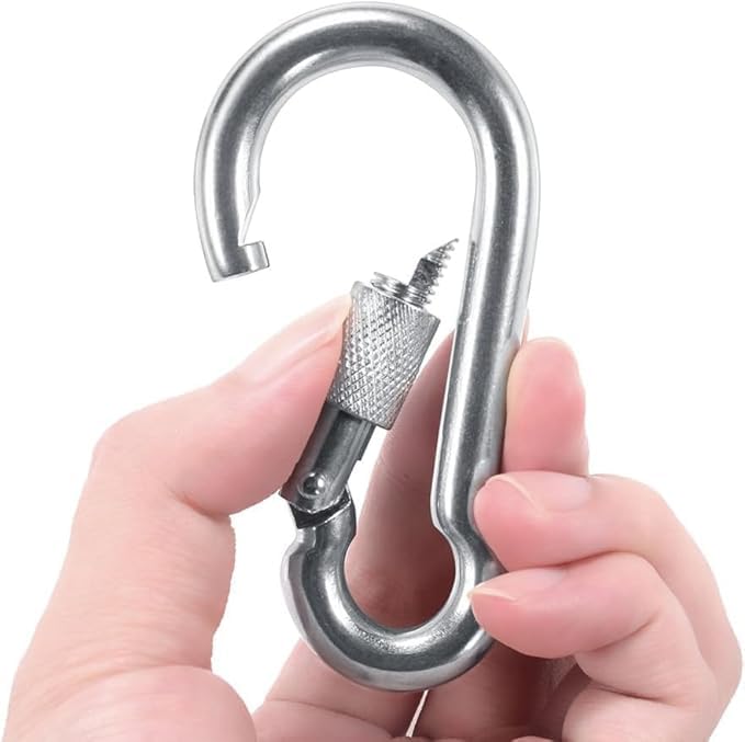 Leosportz Stainless Steel Snap Hook with Safety Lock