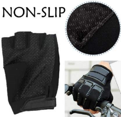 Leosportz Motocross Breathable Half-Finger Riding Gloves