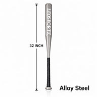 Leosportz Steel Baseball Bat with Storage Bag