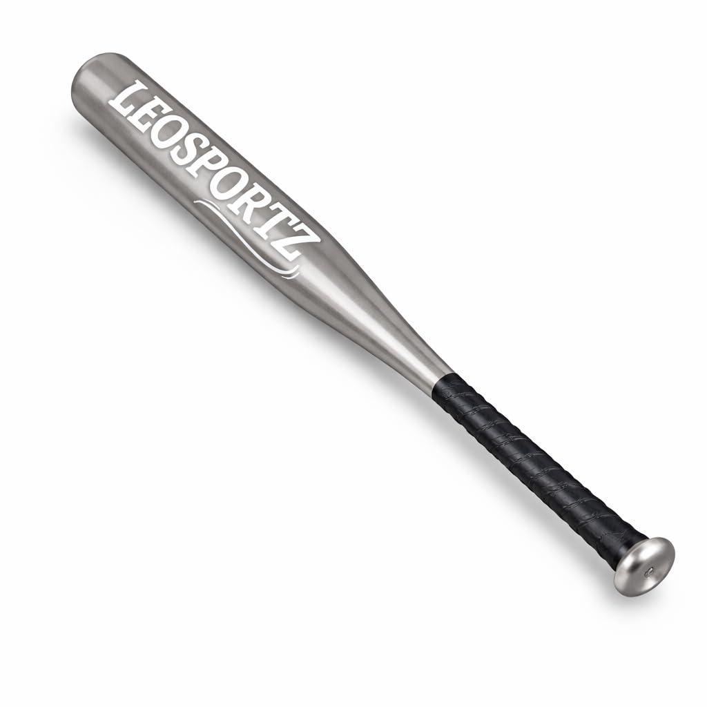 Leosportz Steel Baseball Bat with Storage Bag