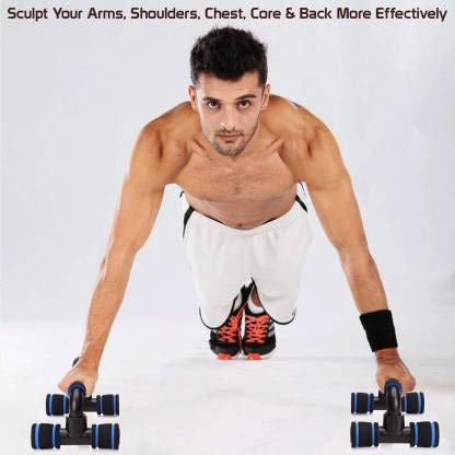 Leosportz Push Up Bars for Home & Gym Workouts