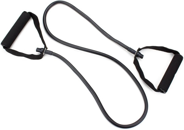 Leosportz Natural Rubber Resistance Tube with Foam Handles