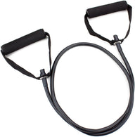 Leosportz Natural Rubber Resistance Tube with Foam Handles