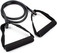 Leosportz Natural Rubber Resistance Tube with Foam Handles