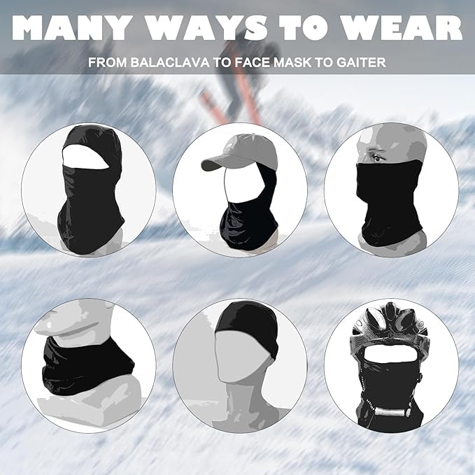 Leosportz Full Face Balaclava with UV Sun Protection