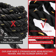 Leosportz Weighted Jump Rope for Boxing & Fitness