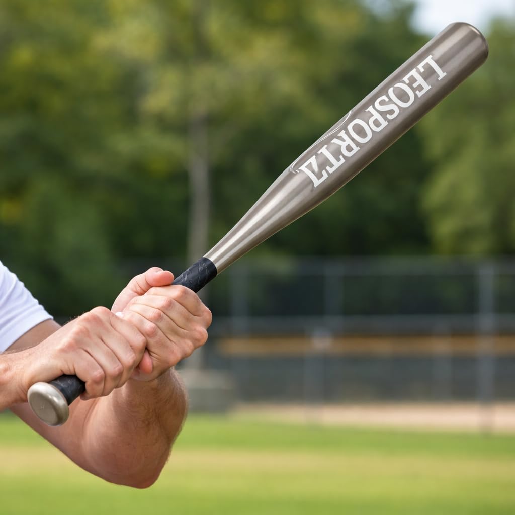 Leosportz Steel Baseball Bat with Storage Bag