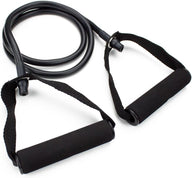 Leosportz Natural Rubber Resistance Tube with Foam Handles