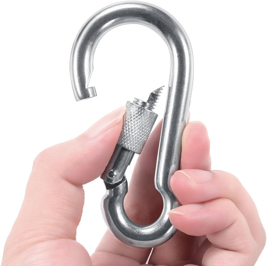 Leosportz Stainless Steel Snap Hook with Safety Lock