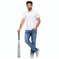 Leosportz Steel Baseball Bat with Storage Bag