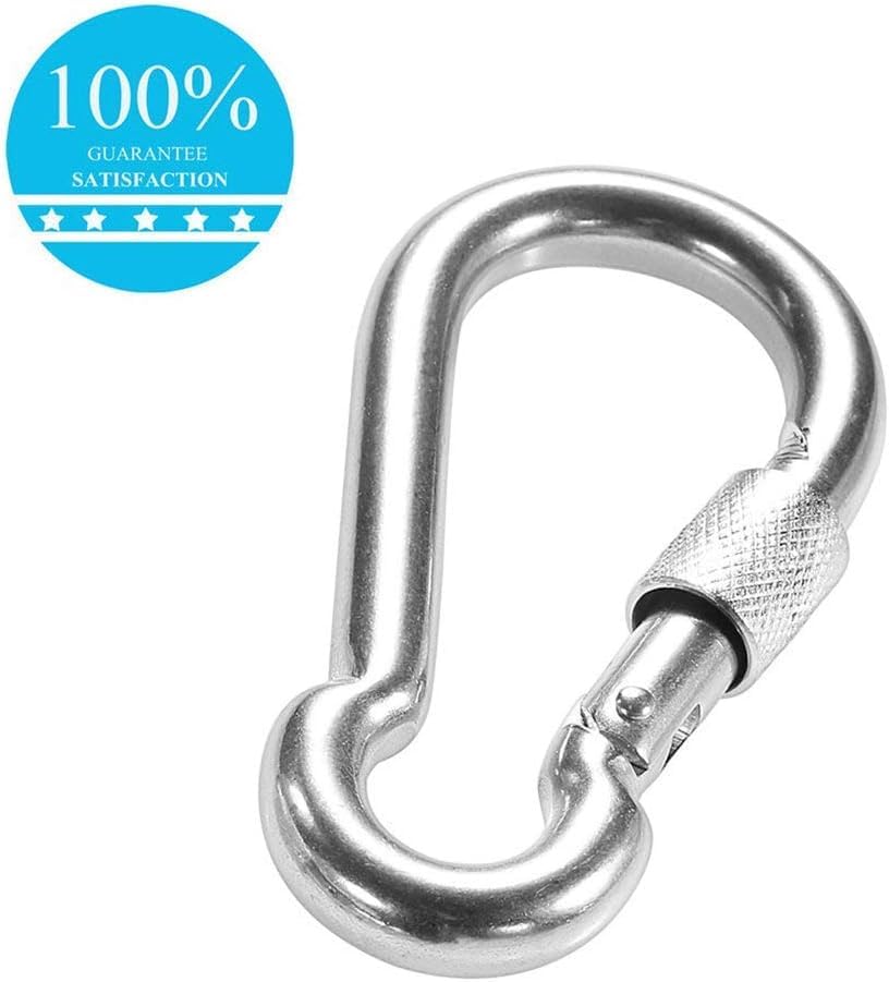 Leosportz Stainless Steel Snap Hook with Safety Lock