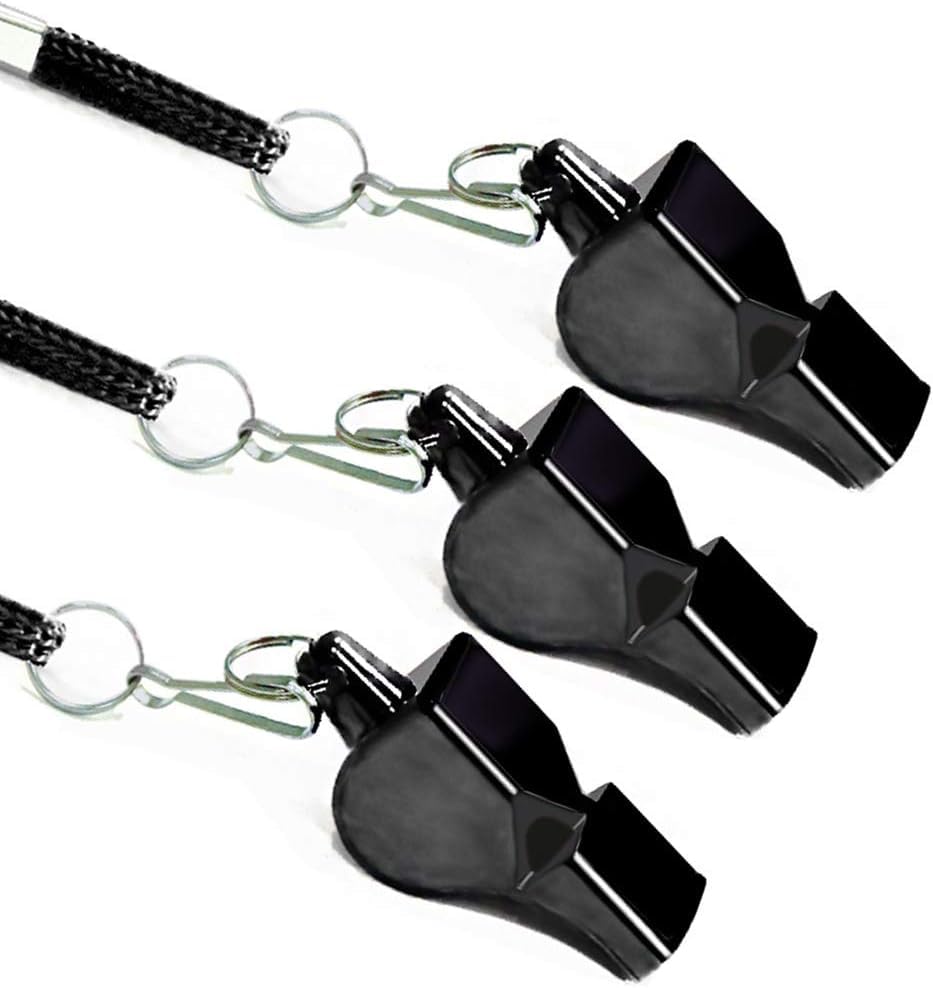 Leosportz Sports Coach Whistle with Lanyard