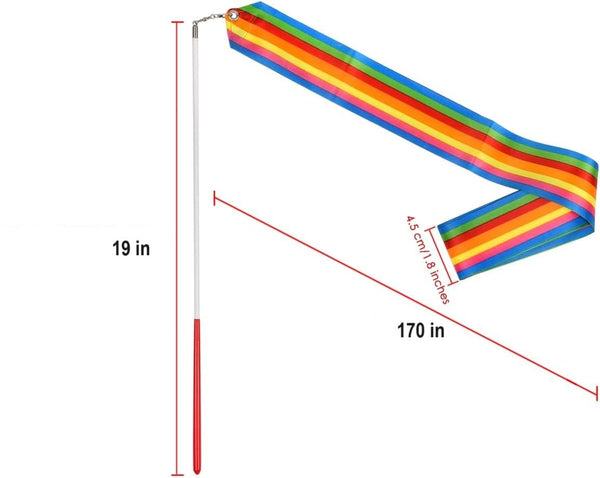Leosportz Rhythmic Gymnastics Ribbon Stick