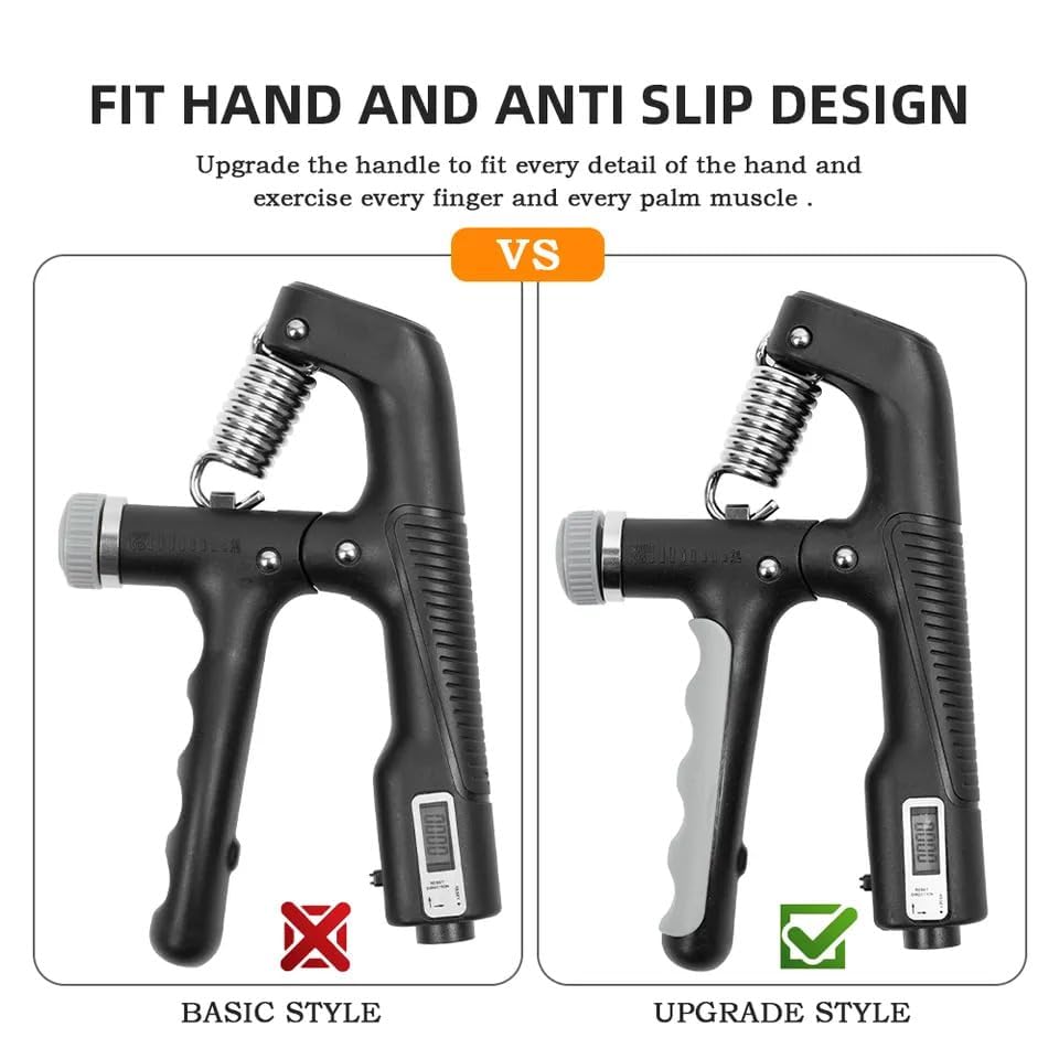 Leosportz Hand Grip strengthener - New Improved Desgine 10-100 kg