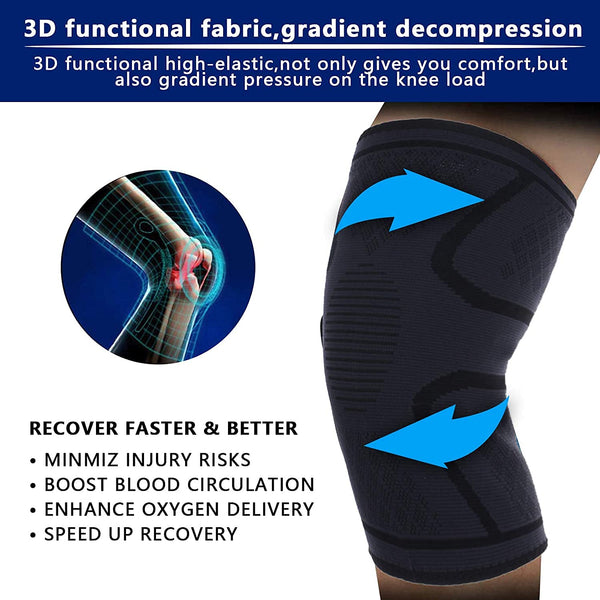 Leosportz Knee Support for Men (1Pair)
