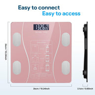 Leosportz Smart BMI & Body Fat Weighing Scale