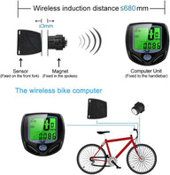 Leosportz Cycle Speed Meter Wired Bicycle Speedometer