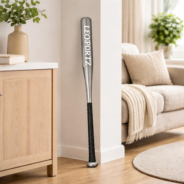 Leosportz Steel Baseball Bat with Storage Bag