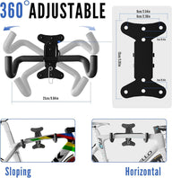 Leosportz Cycle Wall Mount Hanger & Bike Stand
