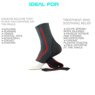 Leosportz Adjustable Ankle Support Brace Sleeve