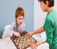 Leosportz Wooden Chess Board Set, 12 Inches