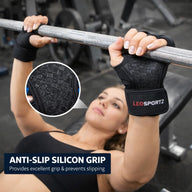 Leosportz Women's Gym Gloves with Wrist Support