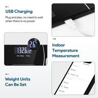 Leosportz Smart BMI & Body Fat Weighing Scale
