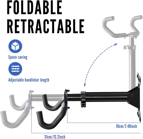 Leosportz Cycle Wall Mount Hanger & Bike Stand