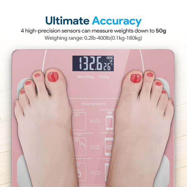 Leosportz Smart BMI & Body Fat Weighing Scale