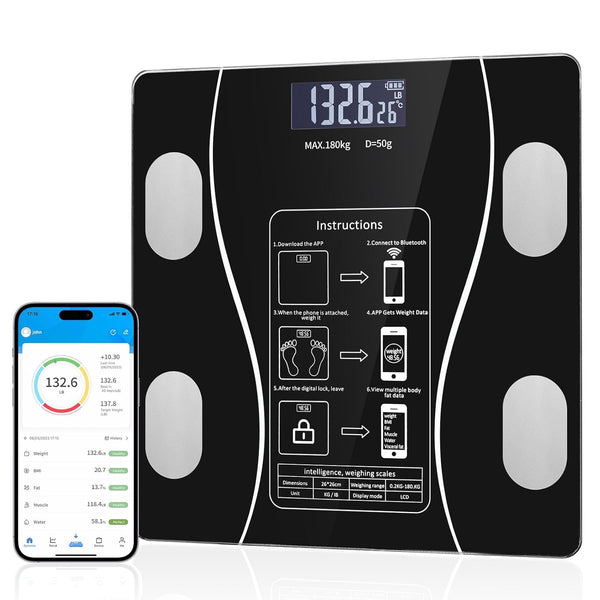 Leosportz Smart BMI & Body Fat Weighing Scale