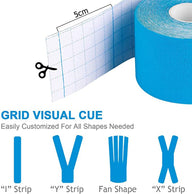 Leosportz Kinesiology Tape for Pain Relief & Recovery