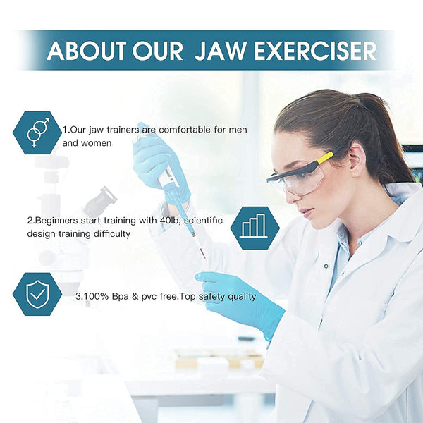 Leosportz Jaw Exerciser for Men & Women