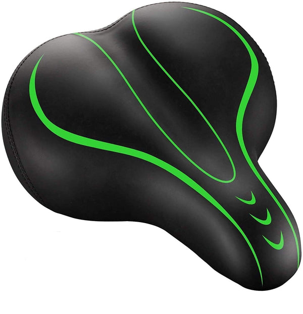 Leosportz Cushioned Bike Seat with Spring Suspension