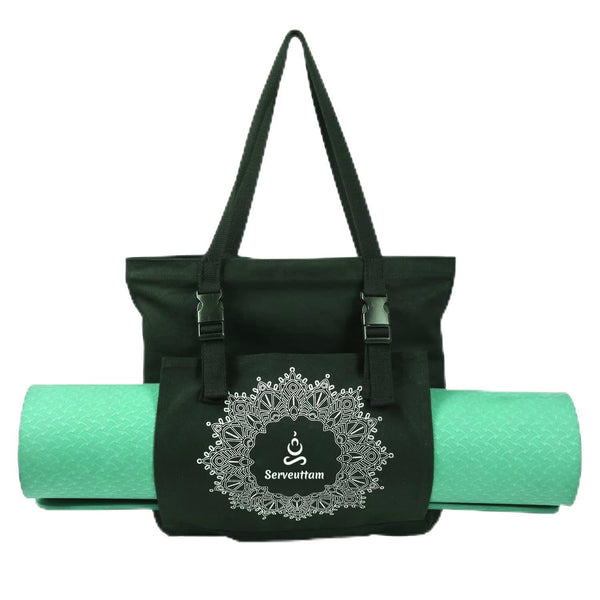 Leosportz Yoga Mat Bag with 3-Pocket Design