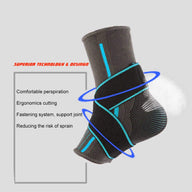 Leosportz Adjustable Ankle Support Brace Sleeve