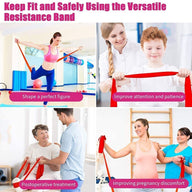 Leosportz Whole Body Exerciser Latex Fitness Resistance Band